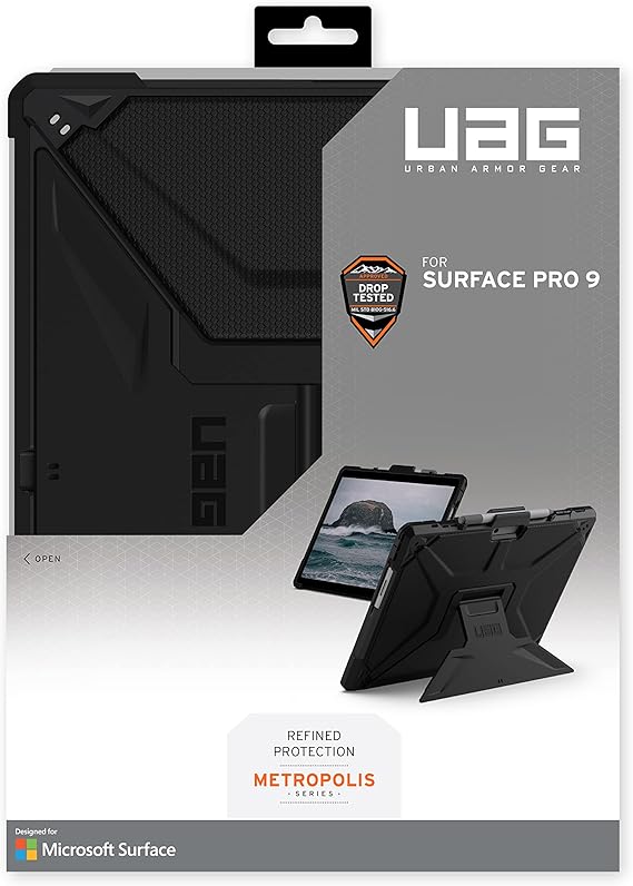 帯電防止処理加工 URBAN ARMOR GEAR Surface Pro 8用耐衝撃ケース